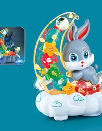 Moon Rabbit Toy With Light
