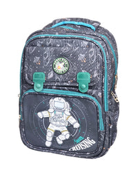 Astronaut Design Backpack For kids - 18 Inches (1198) (Black)
