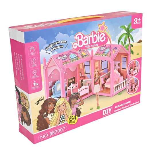 Beautiful Barbie Doll House Toy For Kids