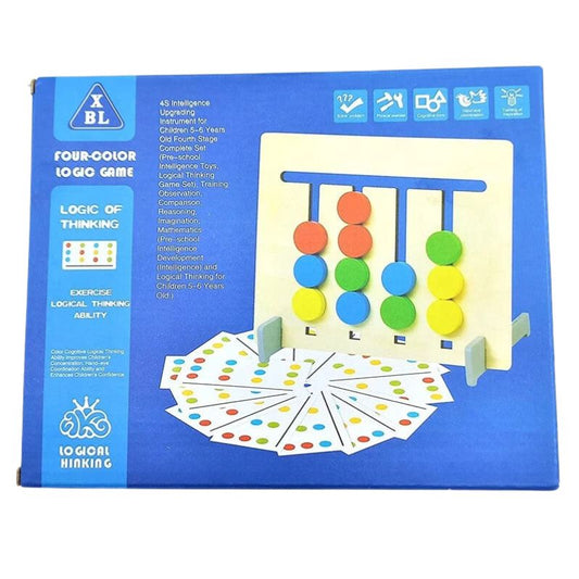 Fun Wooden Color Classification Game  Learn & Play with Vibrant Colors