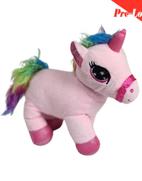 Cute Stuffed Pink Unicorn 16Cm Premium Pre-Loved
