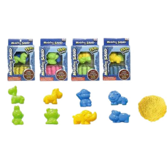 Magic Play Sand (150g) with 2 Fruit-Shaped Molds – Creative Fun for Kids