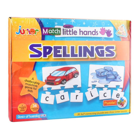 Little Hands Match & Spell – Fun Spelling Game for Kids