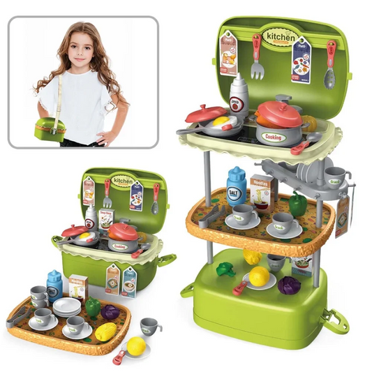 High Quality 55 PCS Kitchen Playset For Kids