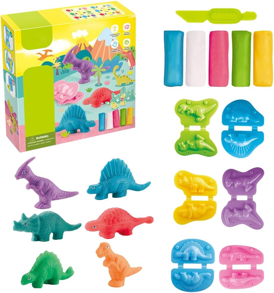 DinoCraft 3D Clay Playset