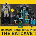 Giant Batman Transforming Playset with Exclusive 4 Batman Figure and Accessories