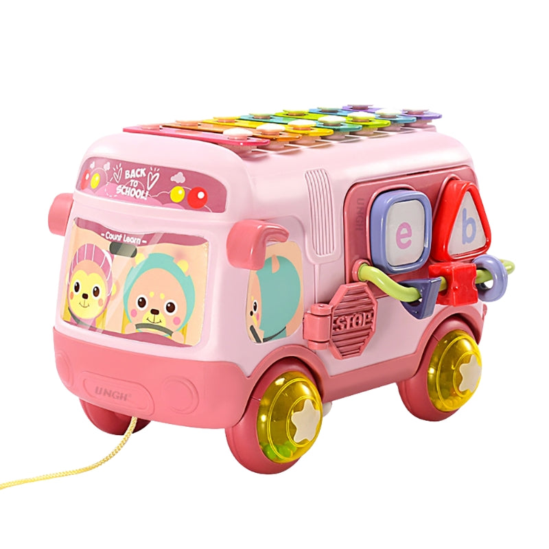 Multifunction School Bus Toy For Kids