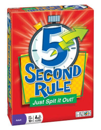 5 Second Rule 3 players Contemporary Manufacture Board & Traditional Games
