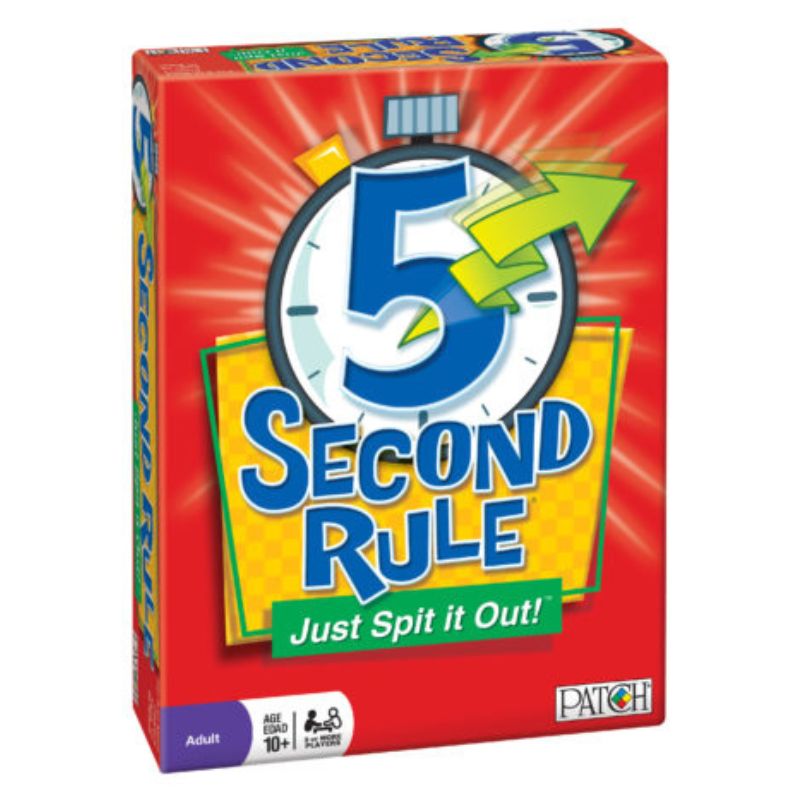 5 Second Rule 3 players Contemporary Manufacture Board & Traditional Games