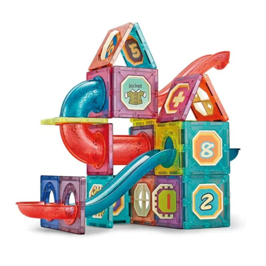 72 PCS Colorful Magnetic Building Blocks – Endless Fun for Kids