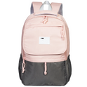 Stylish Two-Tone Backpack For Unisex