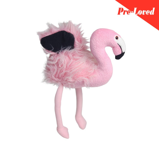 Stylish Stuffed Pink Flamingo 21Cm Premium Pre-Loved