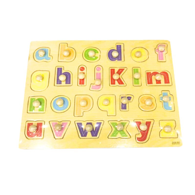 ABC Wooden Small Alphabet Line Puzzle – Fun Learning for Kids