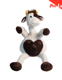 Cute Stuffed Cow 40Cm Premium Pre-Loved
