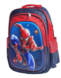 3D Spiderman Themed School Backpack For Kids - 16.5 Inches (GB-2021) (Deal)
