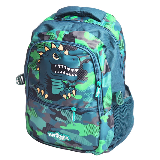 Dino Themed School Backpack For Kids (2525) (Deal)