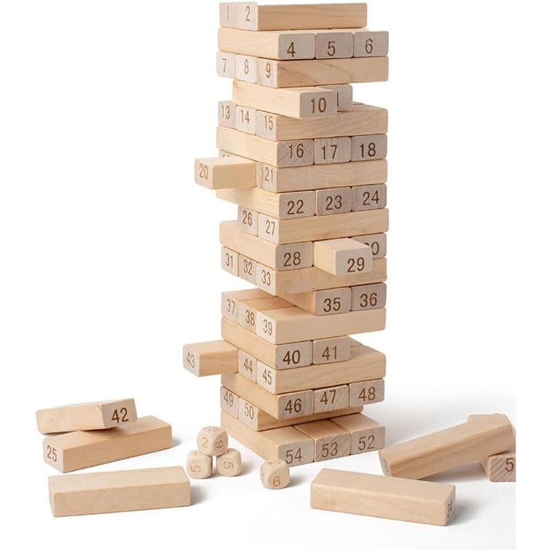 Fascinating Jenga Wooden Toys - 90 Pcs