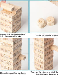 Fascinating Jenga Wooden Toys - 90 Pcs
