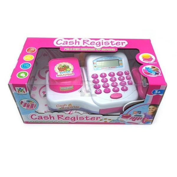 Interactive Digital Cash Register Toy – Learn Play & Shop Like a Pro