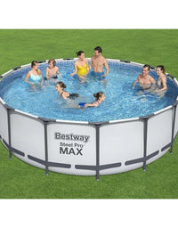 Bestway - Steel Pro Max Swimming Pool With Filter (15'x48") (56438)
