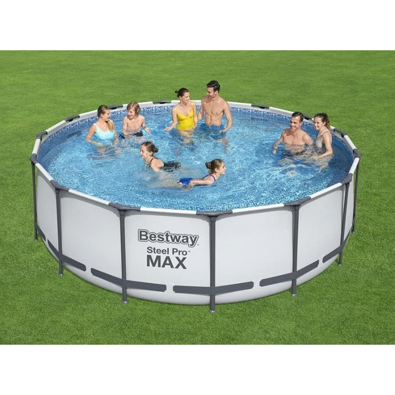 Bestway - Steel Pro Max Swimming Pool With Filter (15'x48") (56438)