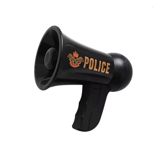 Police Megaphone With Siren Sounds Toy For Kids