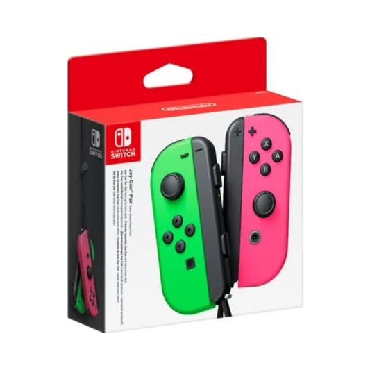 Nintendo Switch Joy-Con Controller - Green/Pink Edition