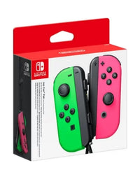 Nintendo Switch Joy-Con Controller - Green/Pink Edition
