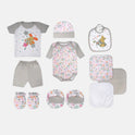 Bear Little Star Gift Set - 10 Pcs - Gray