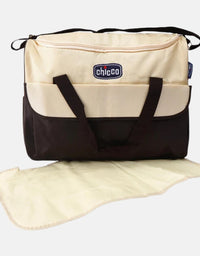Chicco Baby Diaper Bag - 2 Pcs - Brown
