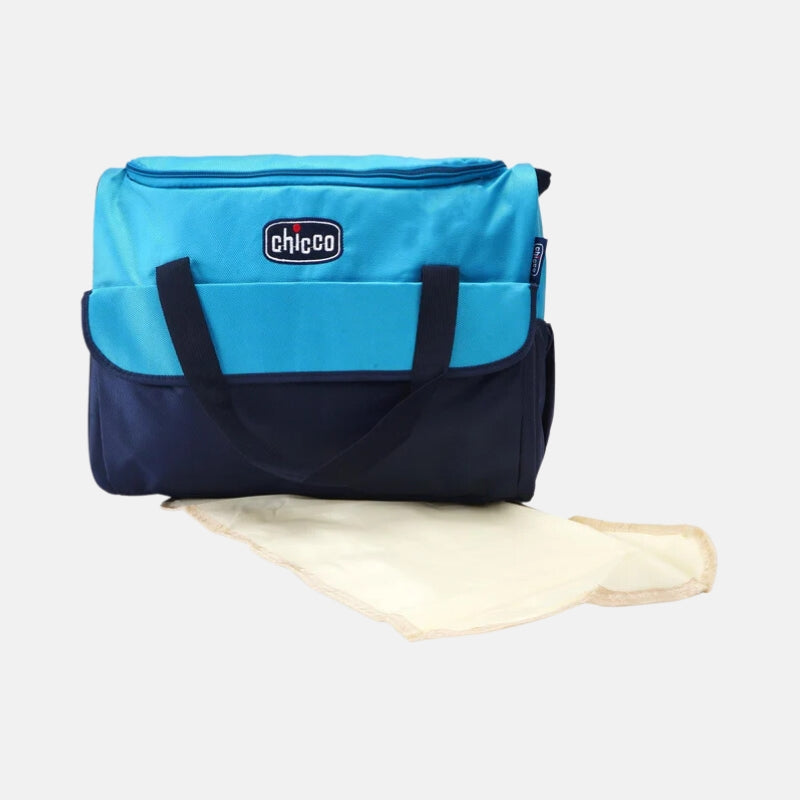 Chicco Baby Diaper Bag - 2 Pcs - Sky Blue