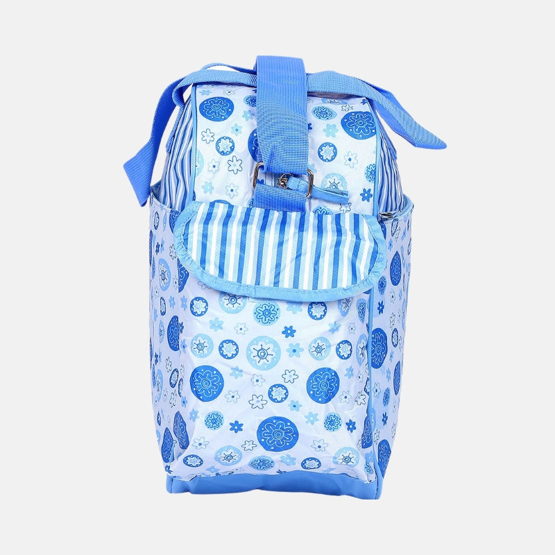 Moms Love Baby Diaper Bag - 5 Pcs - Blue