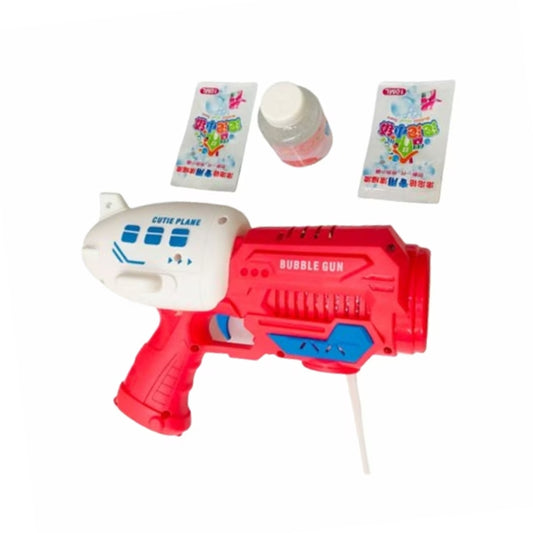 Cute Plane Shaped Bubble Gun For Kids