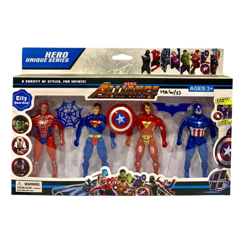 Avengers Action Figure Toy Set For Kids