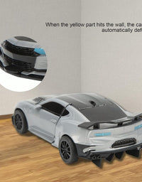 Camaro Transform Herald Friction Powered Robotic Car Toy For Kids
