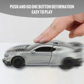 Camaro Transform Herald Friction Powered Robotic Car Toy For Kids