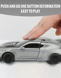 Camaro Transform Herald Friction Powered Robotic Car Toy For Kids
