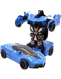 Ferrari Transform Herald Friction Powered Robotic Car Toy For Kids
