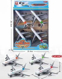 Joy Airplane Toy For Kids - Pack Of 4
