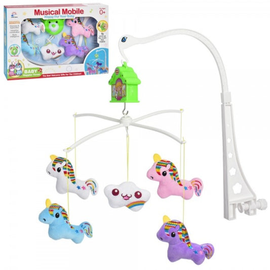 Adorable Unicorn Musical Baby Mobile