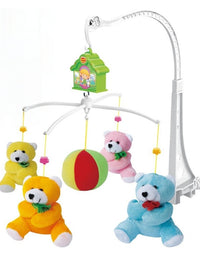 Adorable Teddy Bear Musical Baby Mobile
