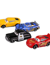 Diecast Metallic Car For Kids - Pack Of 4
