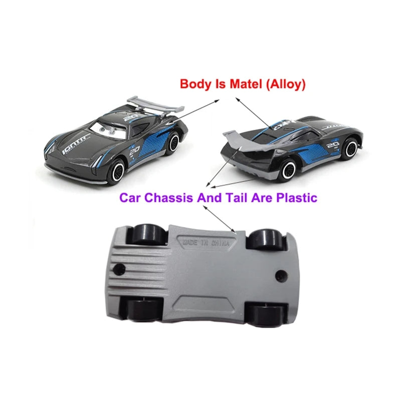 Diecast Metallic Car For Kids - Pack Of 4