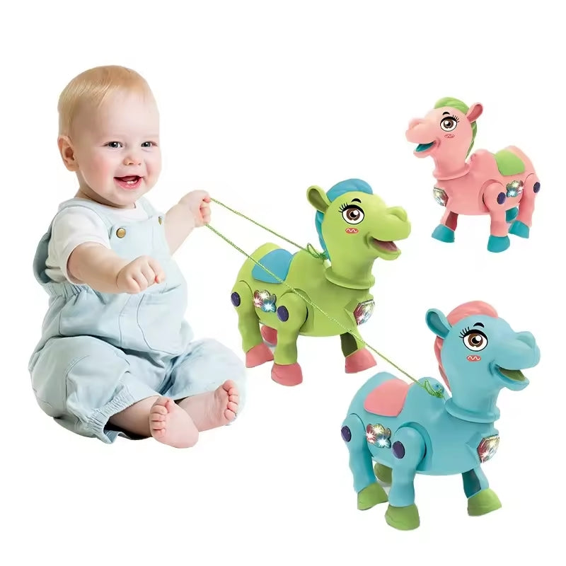 Electric Camel Pet Toy With Light And Music For Kids