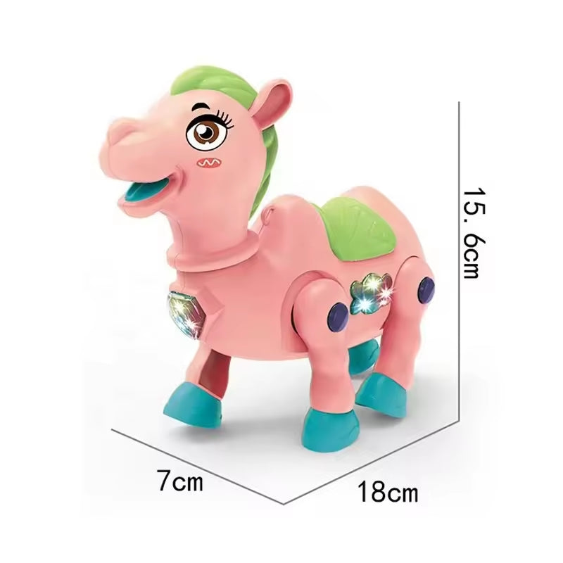 Electric Camel Pet Toy With Light And Music For Kids