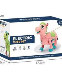 Electric Camel Pet Toy With Light And Music For Kids
