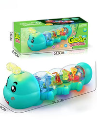 Gear Caterpillar Toy With Light And Music Toy For Kids
