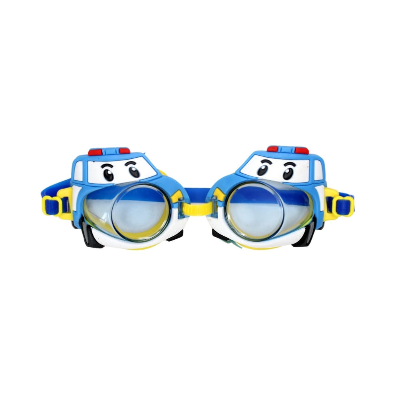 Police Car Designed Adjustable Swim Goggles For Kids