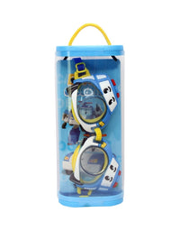 Police Car Designed Adjustable Swim Goggles For Kids
