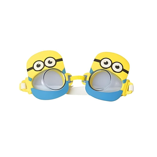 Minions Designed Adjustable Swim Goggles For Kids